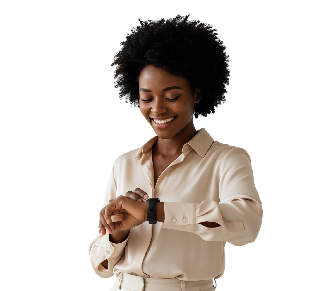 Woman starting treatment